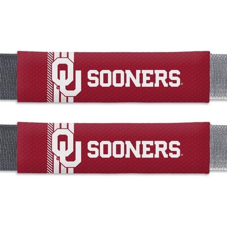 FREMONT DIE CONSUMER PRODUCTS INC Fremont Die 2324541382 Oklahoma Sooners Rally Design Seat Belt Pads 2324541382